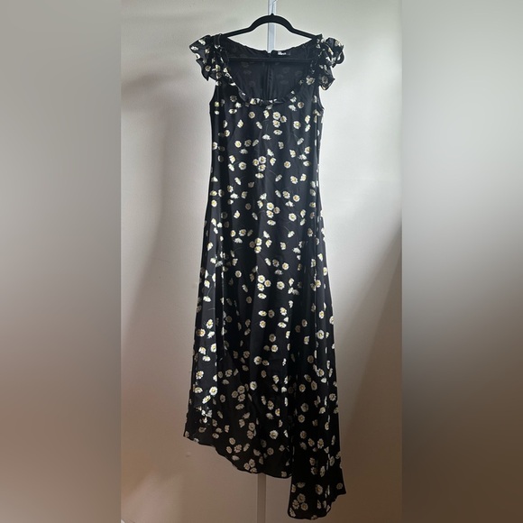 NWT The Kooples Long Daisy Print Dress Sz 1 (S) Floral - Picture 6 of 13